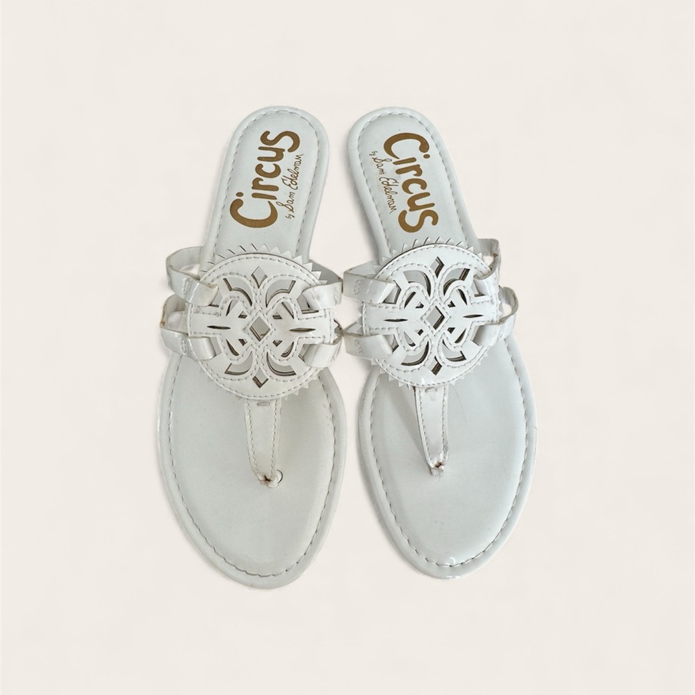 Circus by Sam Edelman White Canyon Thong Sandals